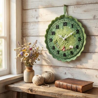 Crochet Clock