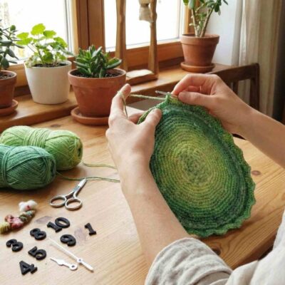 Crochet Clock