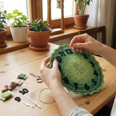 Crochet Clock