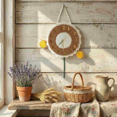 Crochet Clock
