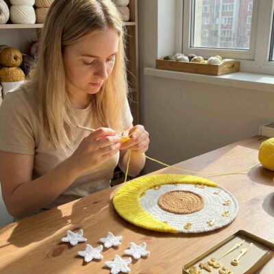 Crochet Clock