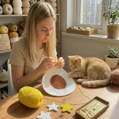 Crochet Clock
