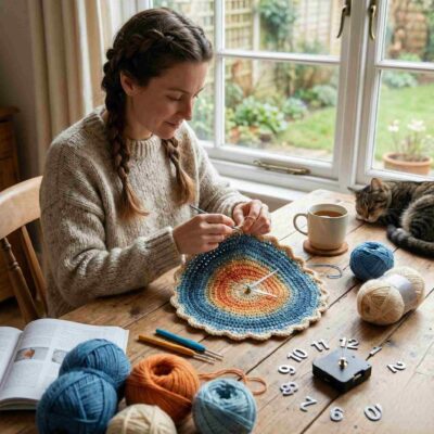 Crochet Clock