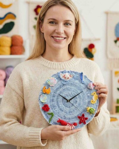 Crochet Clock