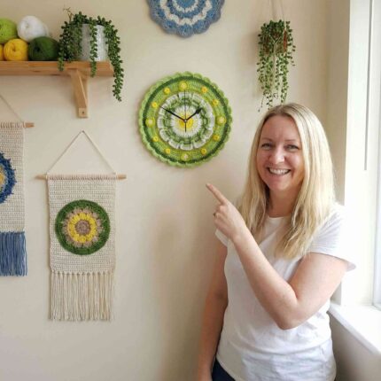 Crochet Clock