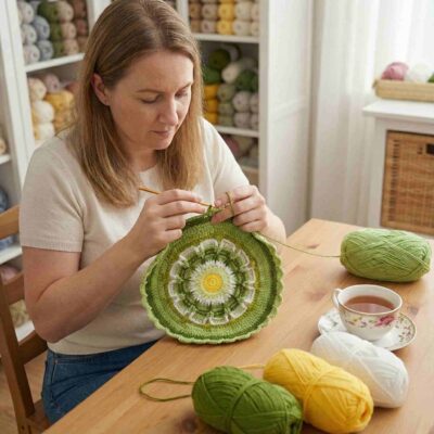 Crochet Clock