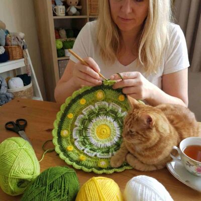 Crochet Clock