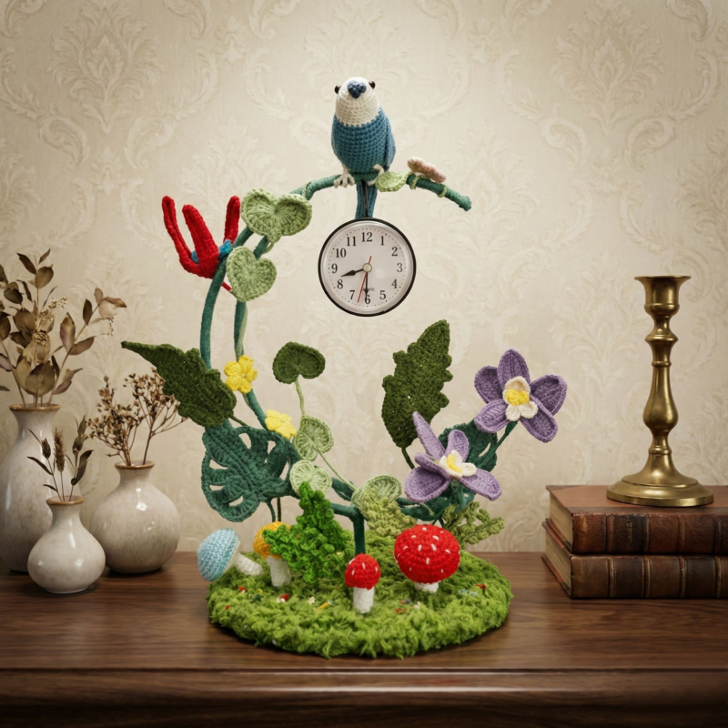 Crochet Clock