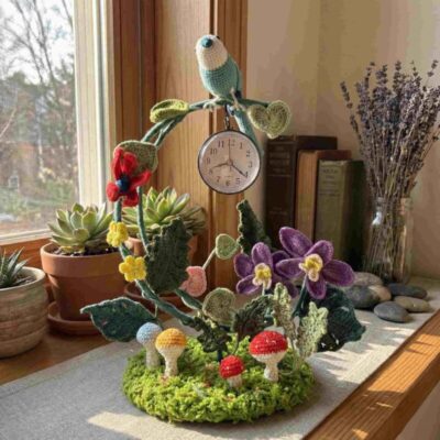 Crochet Clock