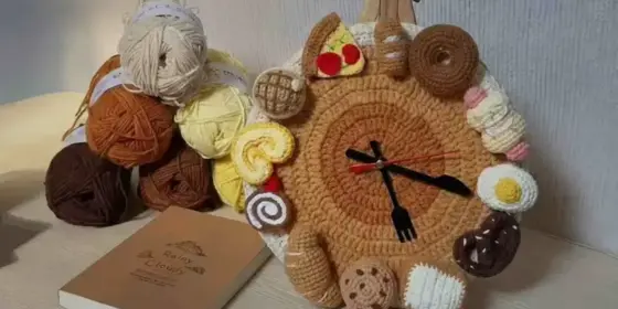 Crochet Clock