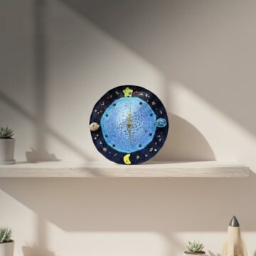 Sky Star Crochet clock