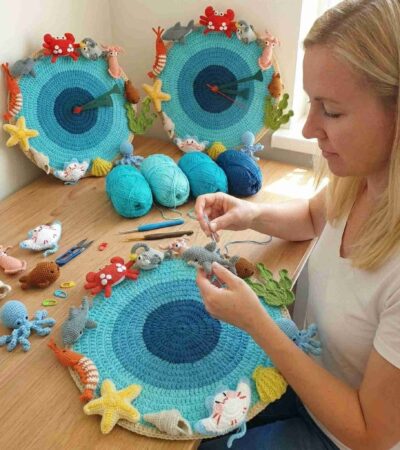 Crochet Clock